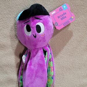 Arcade Ollie Purple Dog Toy